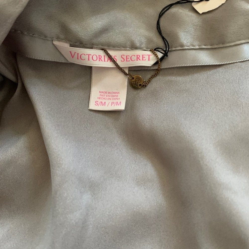 NEW VERY SEXY Silky Satin Robe Kimono S/M - Picture 5 of 8